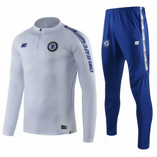 Chandal Niños Chelsea 2019/20 Azul Gris